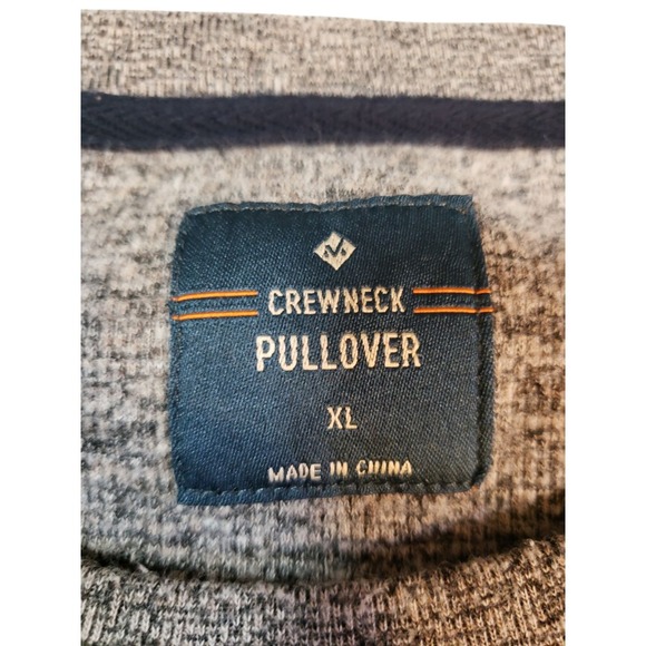 Members Mark Crewneck Pullover Sweater Mens XL Oatmeal Knit Comfy Winter Outdoor - Picture 7 of 12